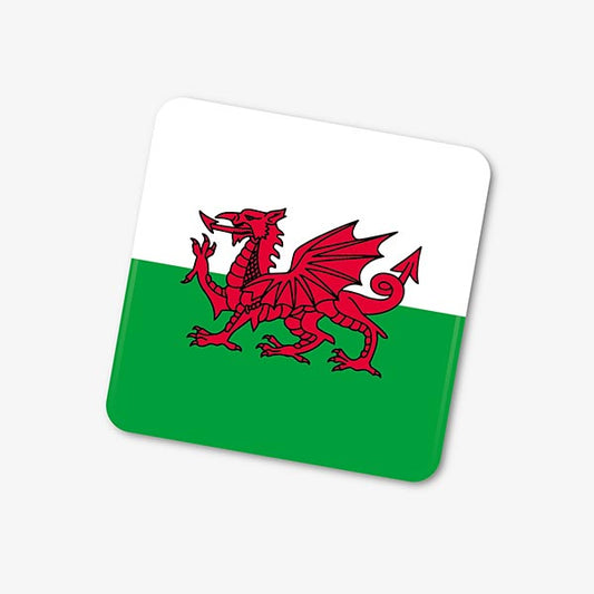 Wales Flag Coaster
