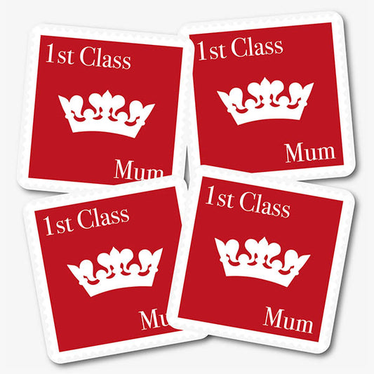 Custom 1st Class Stamp Coaster