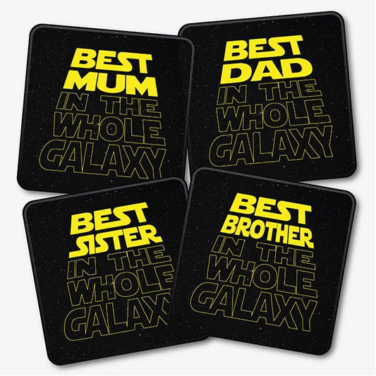 Best In The Whole Galaxy Star Wars Inspired Coasters