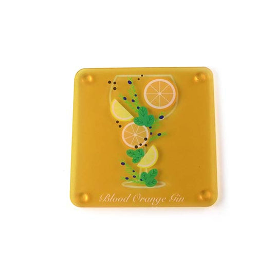 Blood Orange Gin Coaster