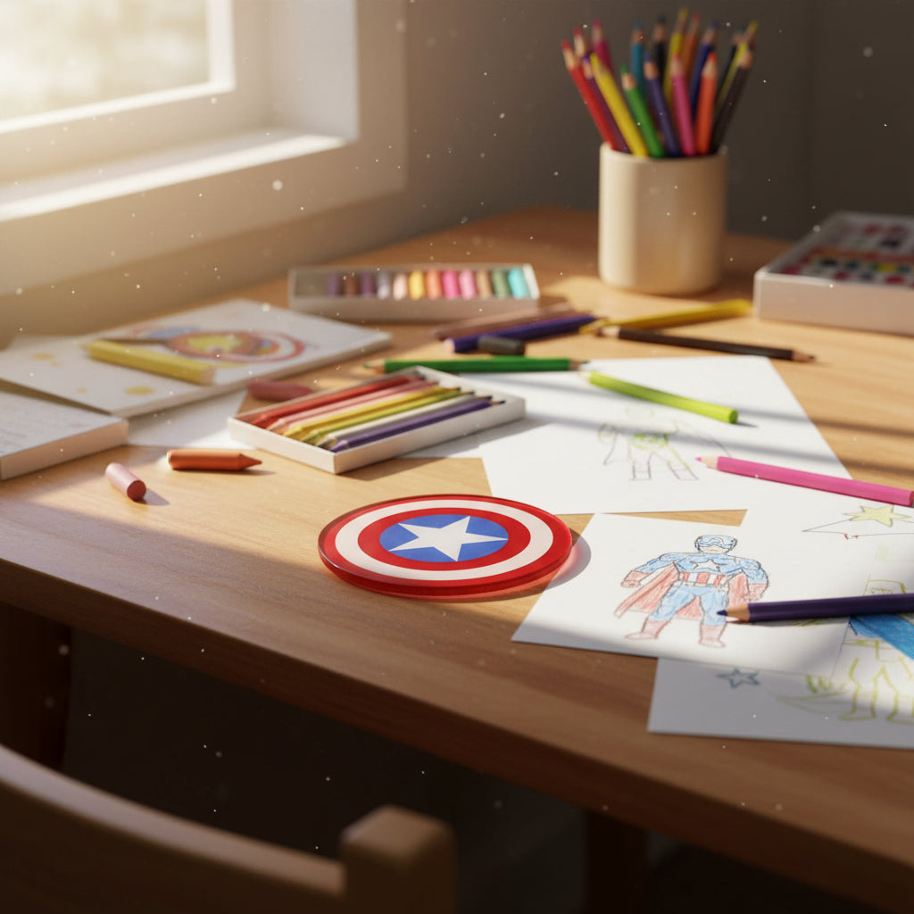 Captain America Shield Coaster