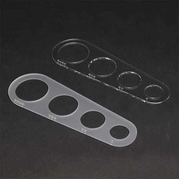 Clear Acrylic Spaghetti Measuring Tool