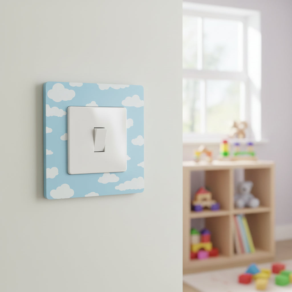 Cloudy Sky Light Switch Surrounds / Socket Surrounds