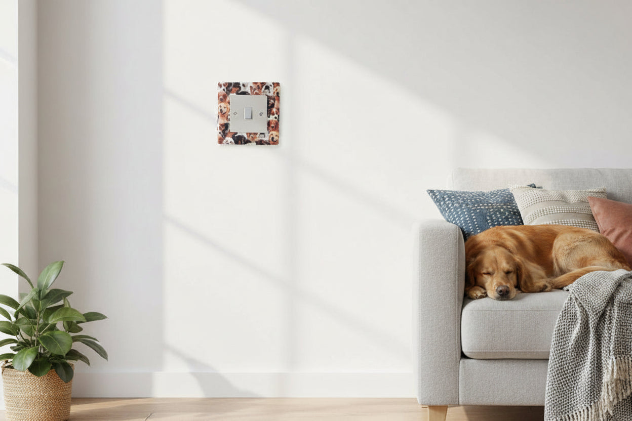 Dog Breeds Light Switch Surrounds / Socket Surrounds