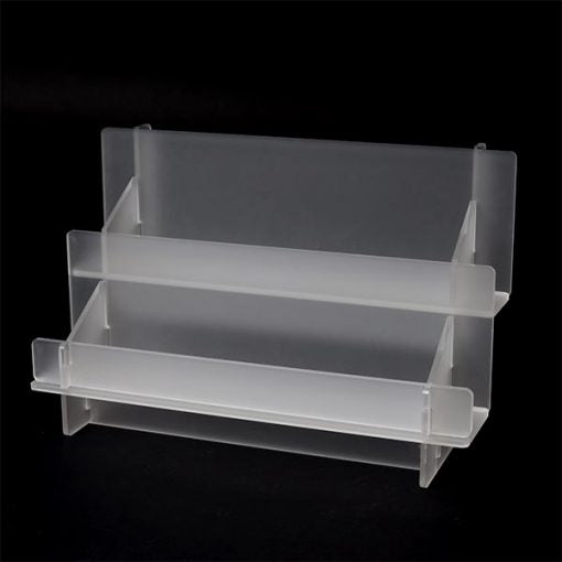 Wide Acrylic Tiered Display Rack – 395mm