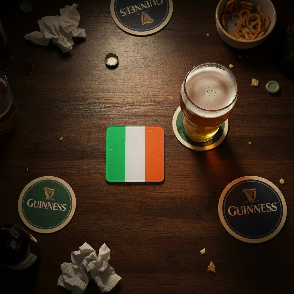 Republic of Ireland Flag Coaster