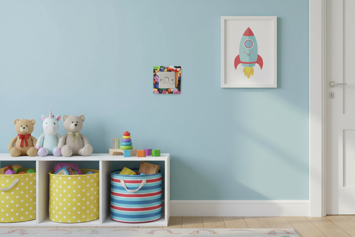 Lego Bricks Light Switch Surrounds / Socket Surrounds