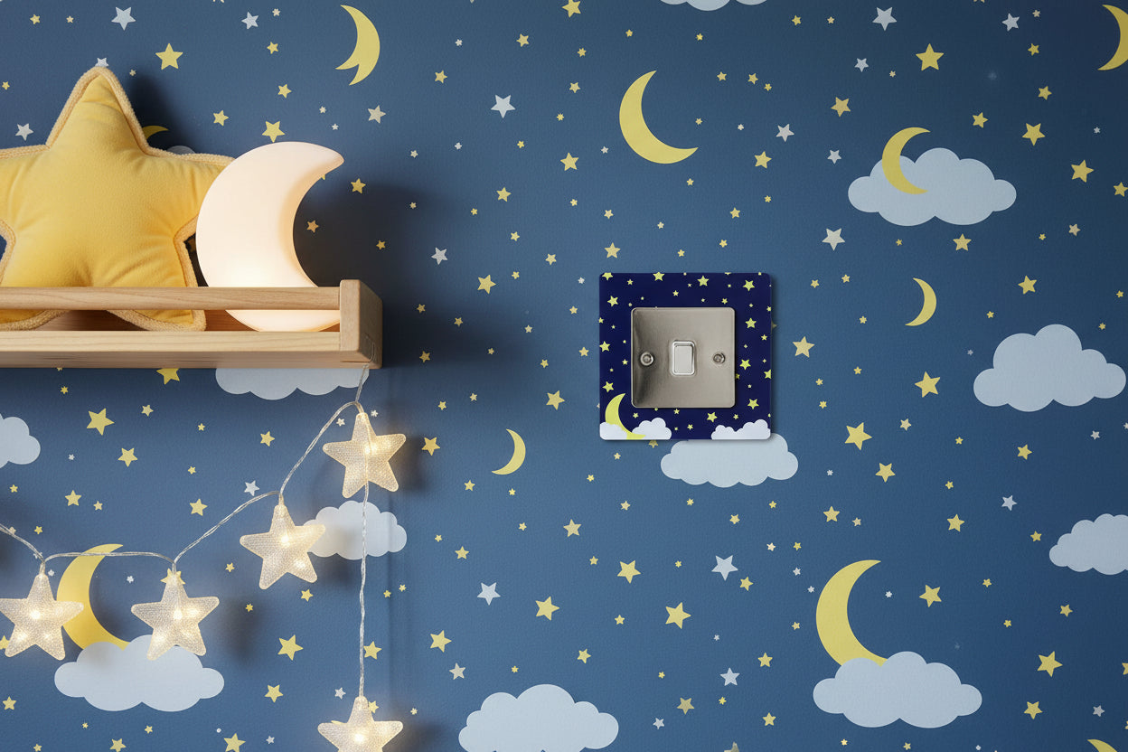 Starry Sky Theme Light Switch Surrounds / Socket Surrounds