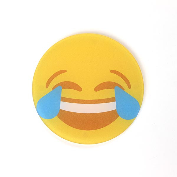 Tears of Joy Emoji Coaster