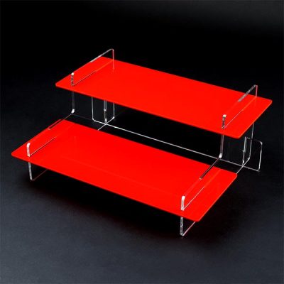 Wide Acrylic Tiered Display Stand Mm Wide Bobo Bob