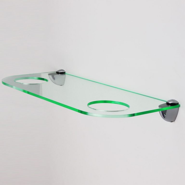 Double Football Acrylic Display Shelf