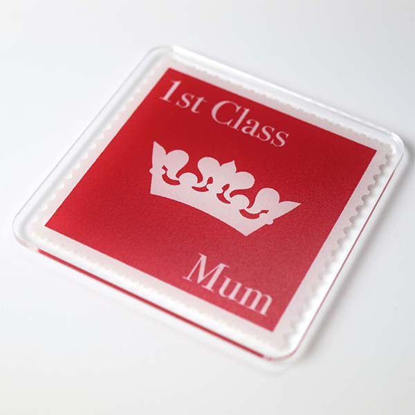 Custom 1st Class Stamp Coaster