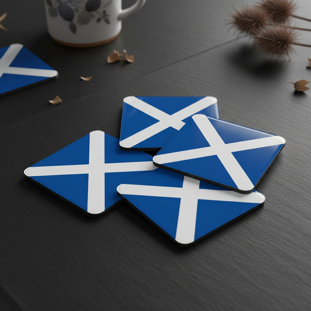Scotland Flag Coaster
