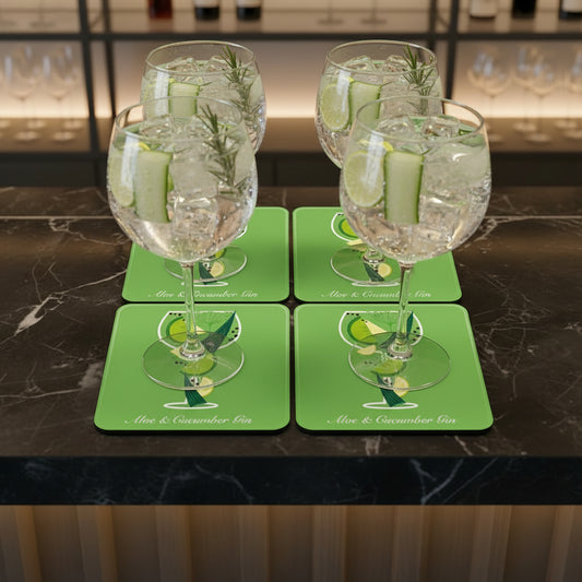 Aloe & Cucumber Gin Coaster