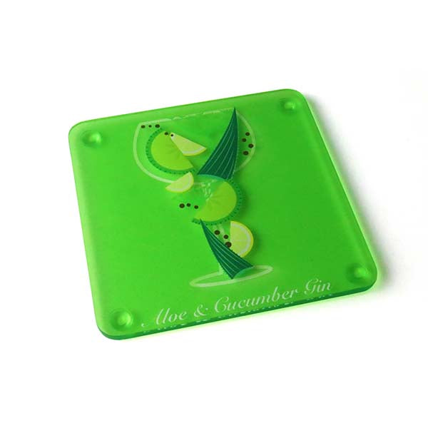 Aloe & Cucumber Gin Coaster