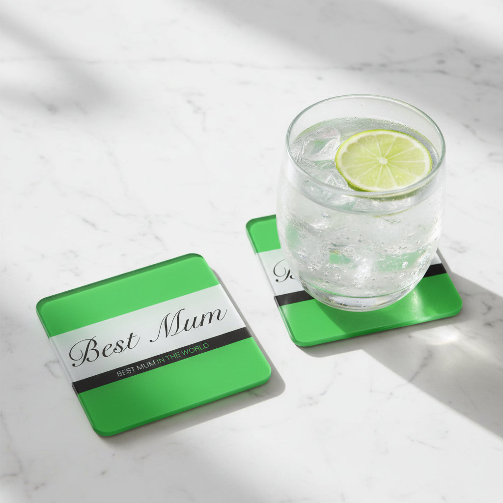 Best Mum Gordon’s Gin Coaster