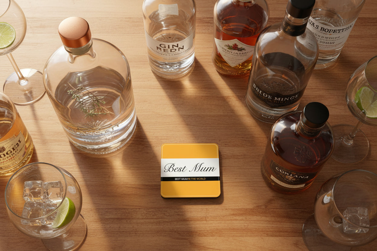Best Mum Gordon’s Orange Gin Coaster