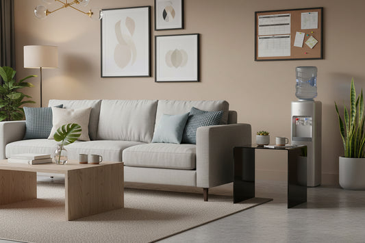 Modern Acrylic Nest of 2 Tables