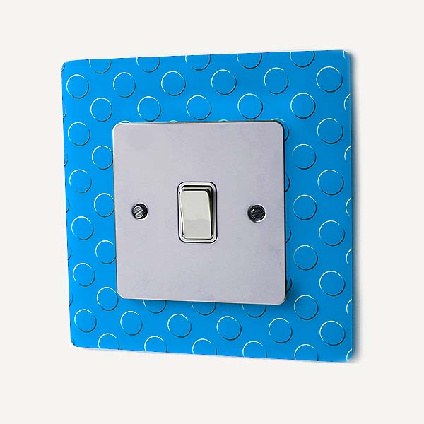 Lego Brick Light Switch Surrounds / Socket Surrounds – 4 Colours