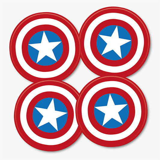 Captain America Shield Coaster