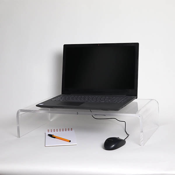 Clear Acrylic Desktop Monitor Stands