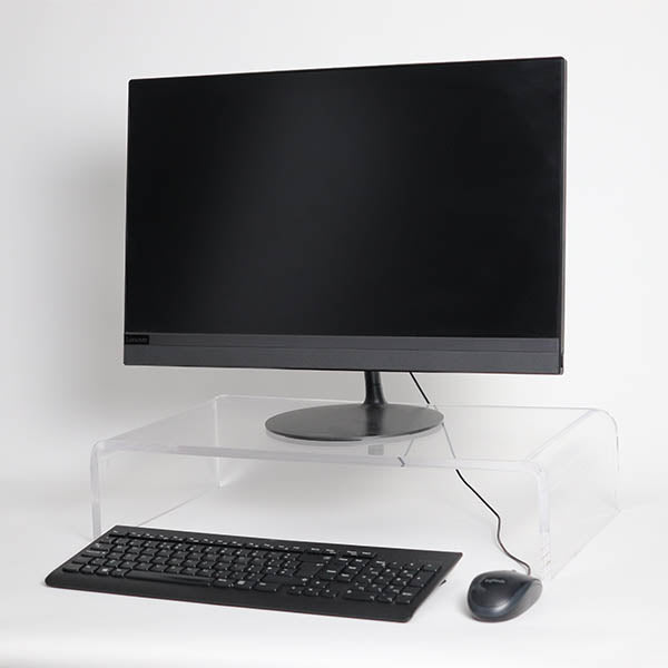 Clear Acrylic Desktop Monitor Stands