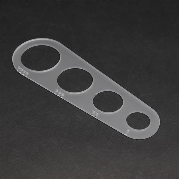 Clear Acrylic Spaghetti Measuring Tool