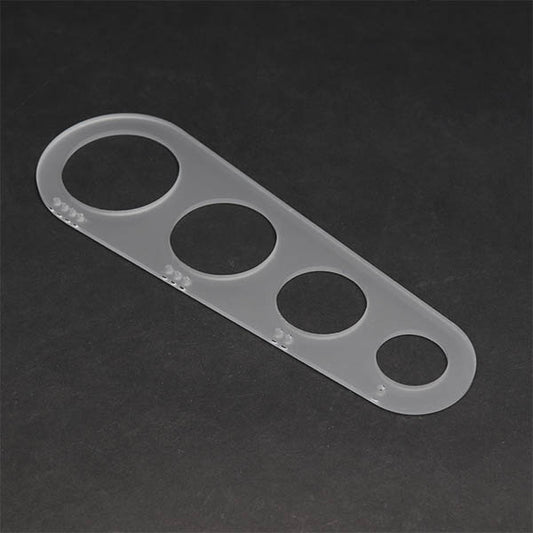 Clear Acrylic Spaghetti Measuring Tool