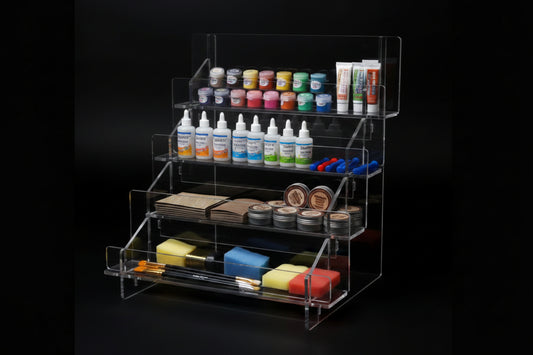 Regular Acrylic Tiered Display Rack – 295mm