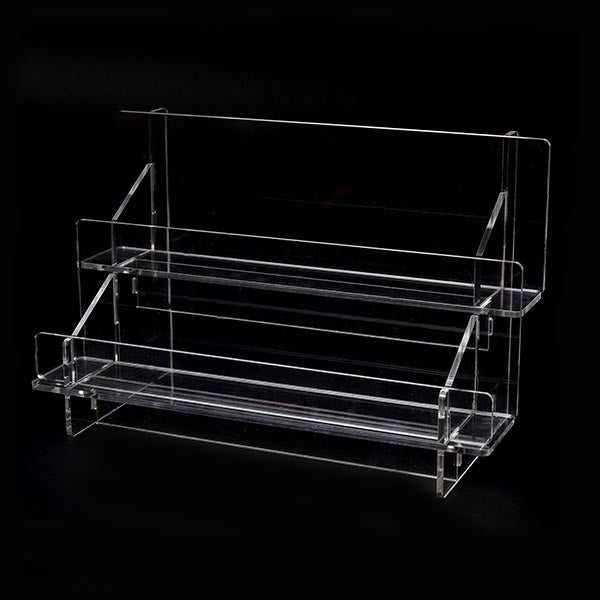 Extra Wide Acrylic Tiered Display Rack – 495mm
