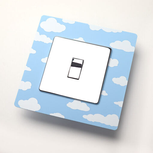Cloudy Sky Light Switch Surrounds / Socket Surrounds