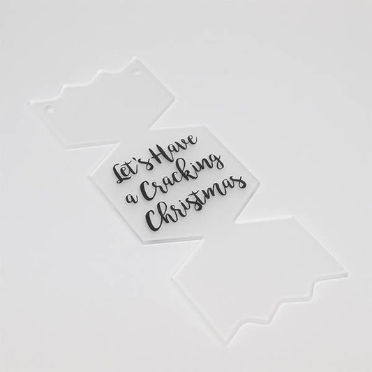 Let’s Have a Cracking Christmas Acrylic Hanging Sign