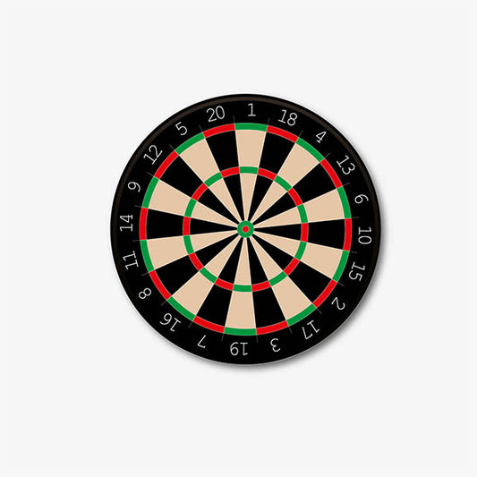 Dartboard Printed Coaster