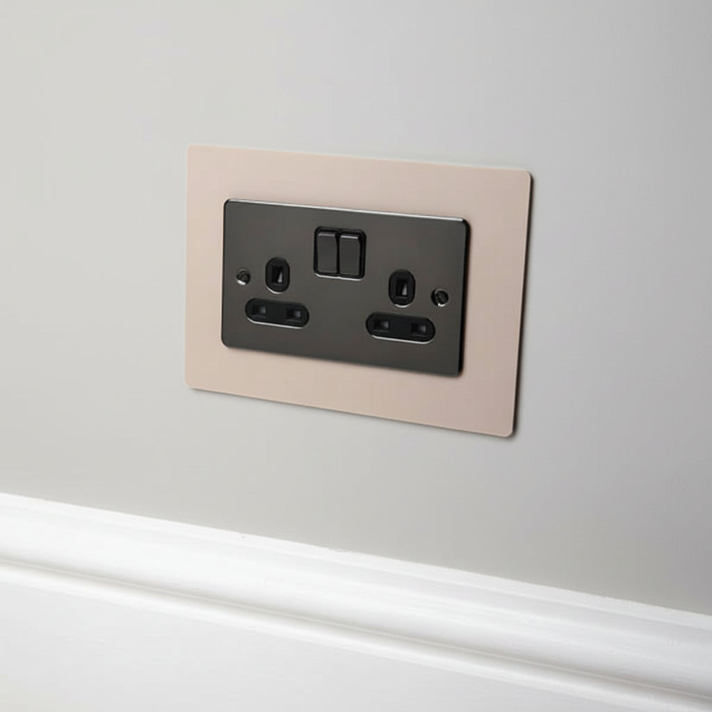 Double Light Switch Surrounds / Socket Surrounds