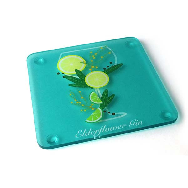 Elderflower Gin Coaster