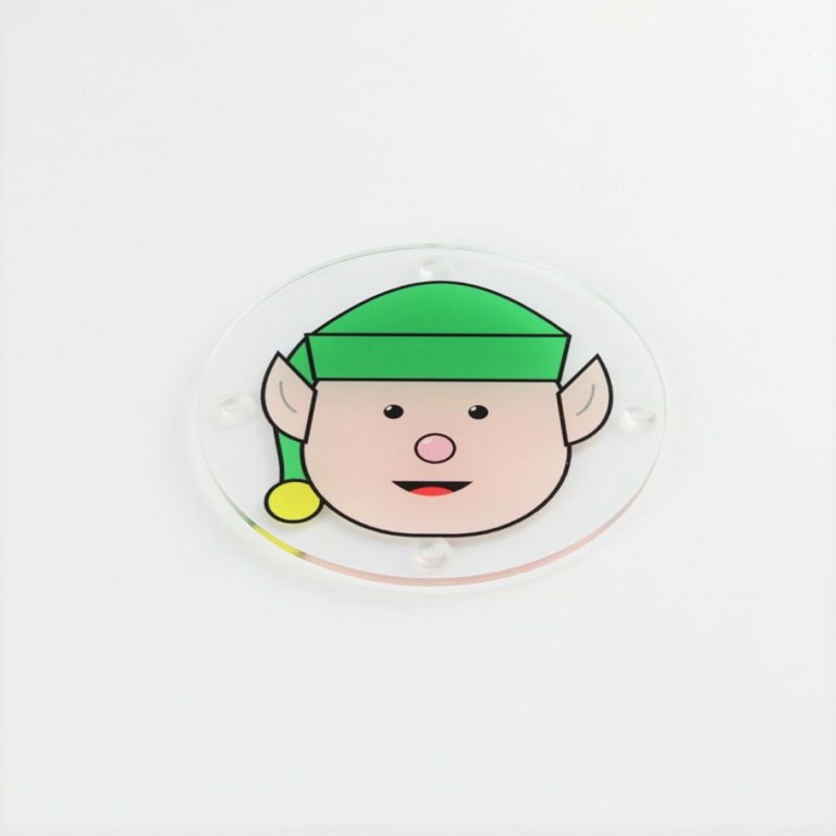 Christmas Character Faces Coasters