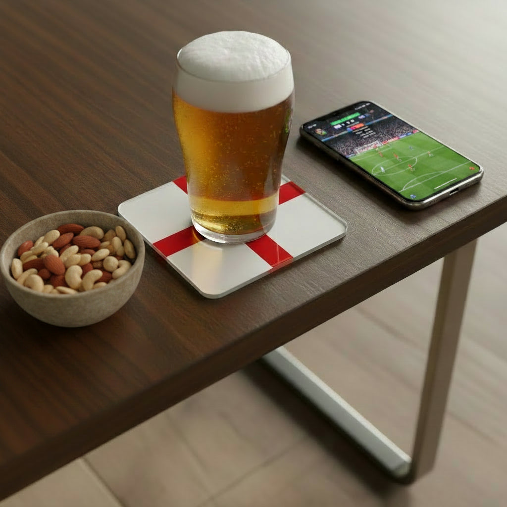 England Flag Coaster