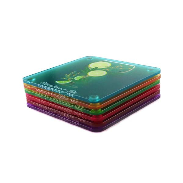Set of 6 Flavoured Gin Coasters