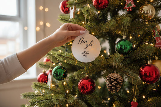 Gin-gle All The Way Christmas Tree Decoration