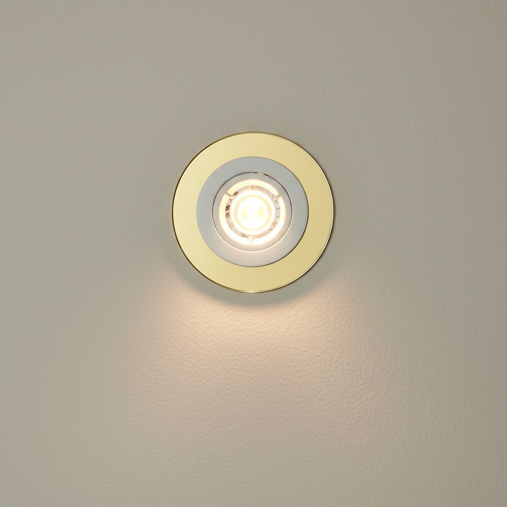 Mirror Effect Downlight Spotlight Surrounds