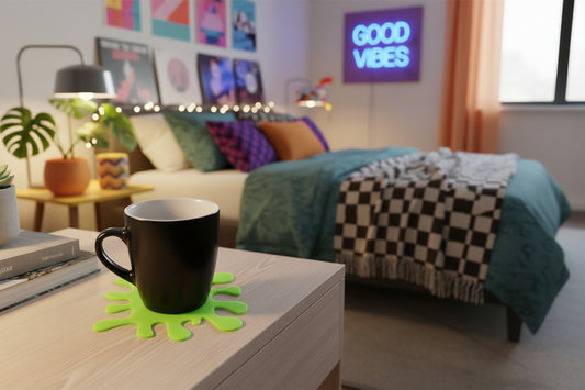 Splat Shape Acrylic Coasters