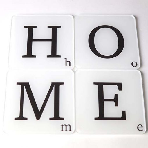 Alphabet Scrabble Letter Coasters