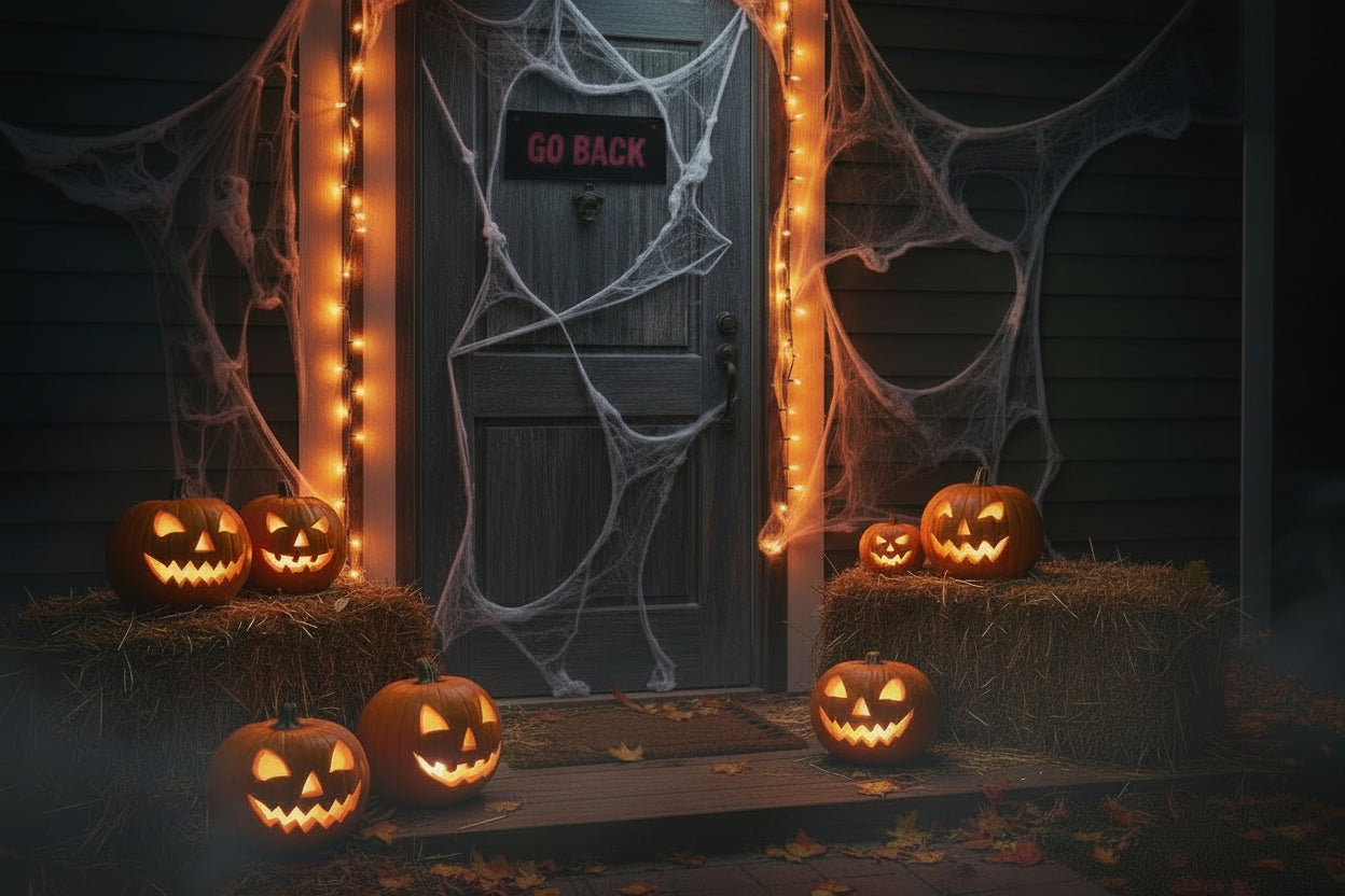 Knock If You Dare Double-Sided Door Sign