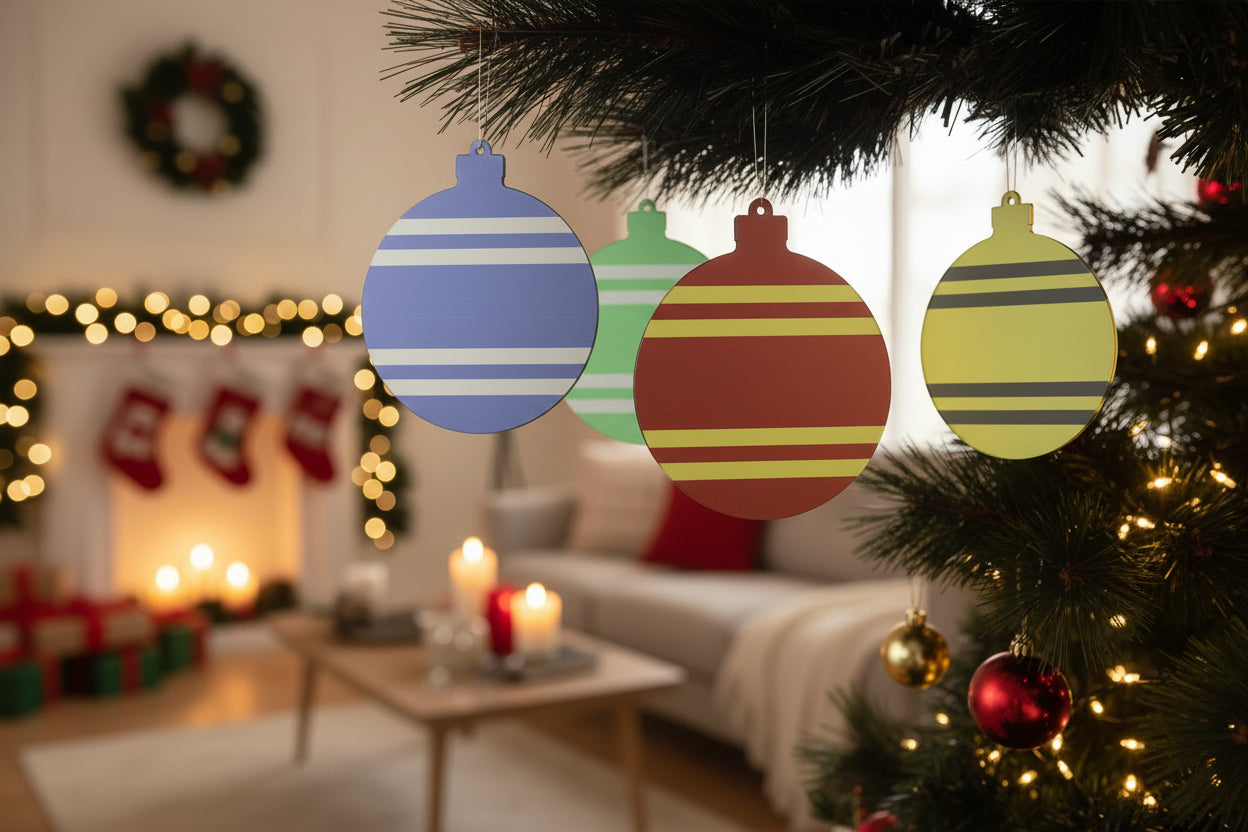 Hogwarts House Christmas Decoration Set