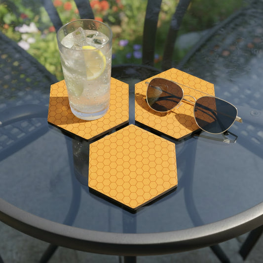 Hexagon Honeycomb Effect Coaster