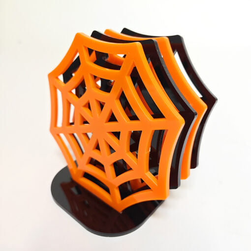 Set of 4 Spider Web Shaped Coasters