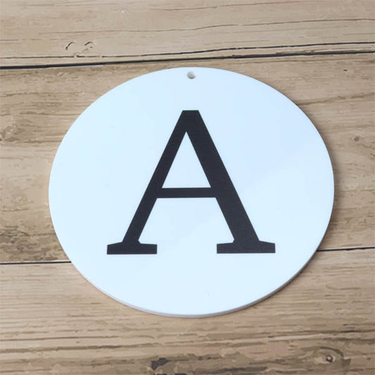 Alphabet Letter Hanging Decoration