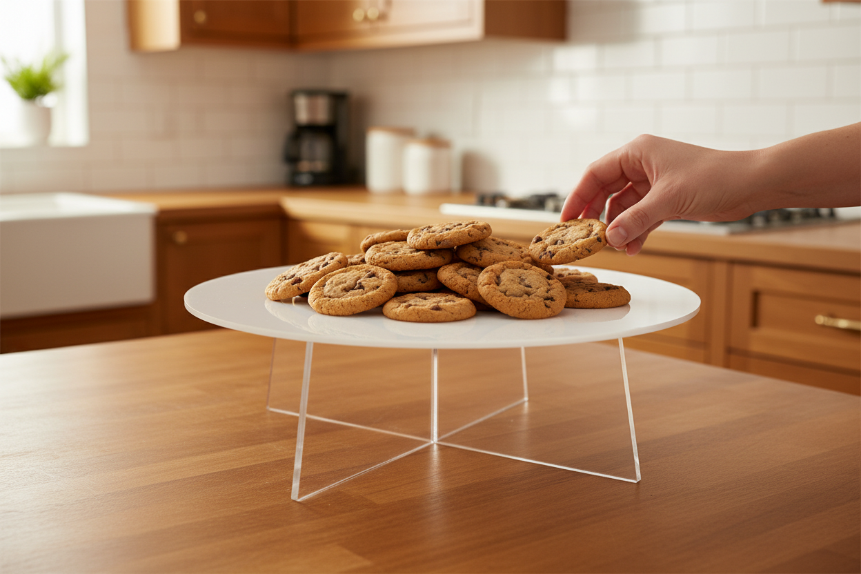 16″ Round Acrylic Cake Stands