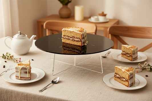 12″ Round Acrylic Cake Stands