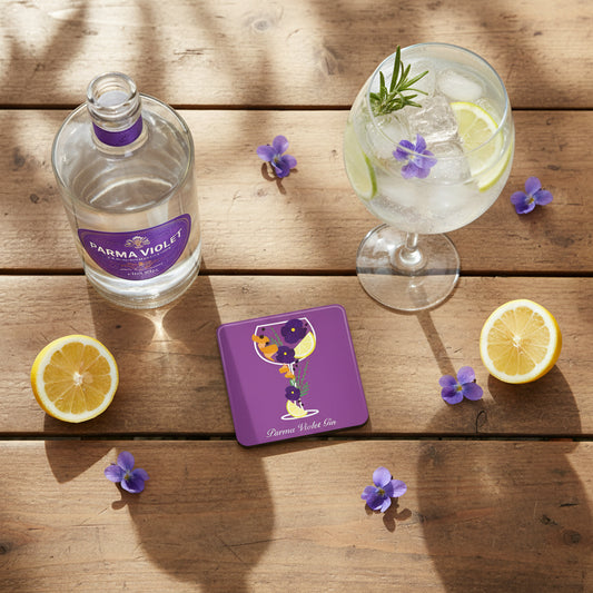 Parma Violet Gin Coaster